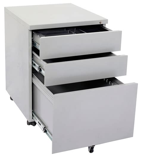 mobile pedestal steel cabinet|3 drawer mobile pedestal.